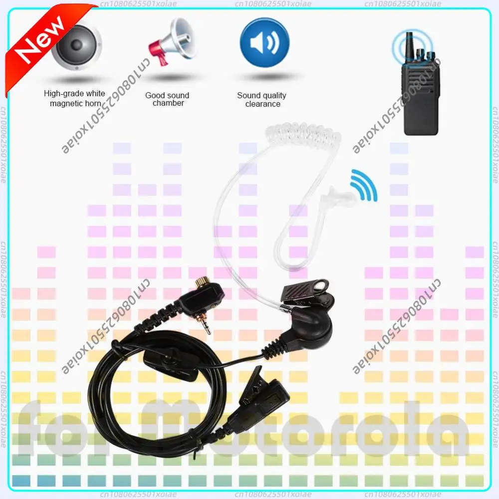 

Микрофон-гарнитура 2,5 мм с PTT для Motorola MTH800 MTH850 MTP850 MTS850, совместим с рациями MTH600 MTH650