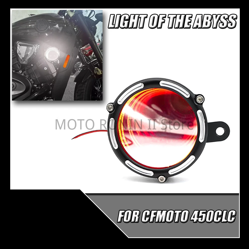 

For CFMOTO CF MOTO 450 CLC 450 CLC450 450CLC Motorcycle Modified Abyss Light Side Light Shell Modified Accessories New