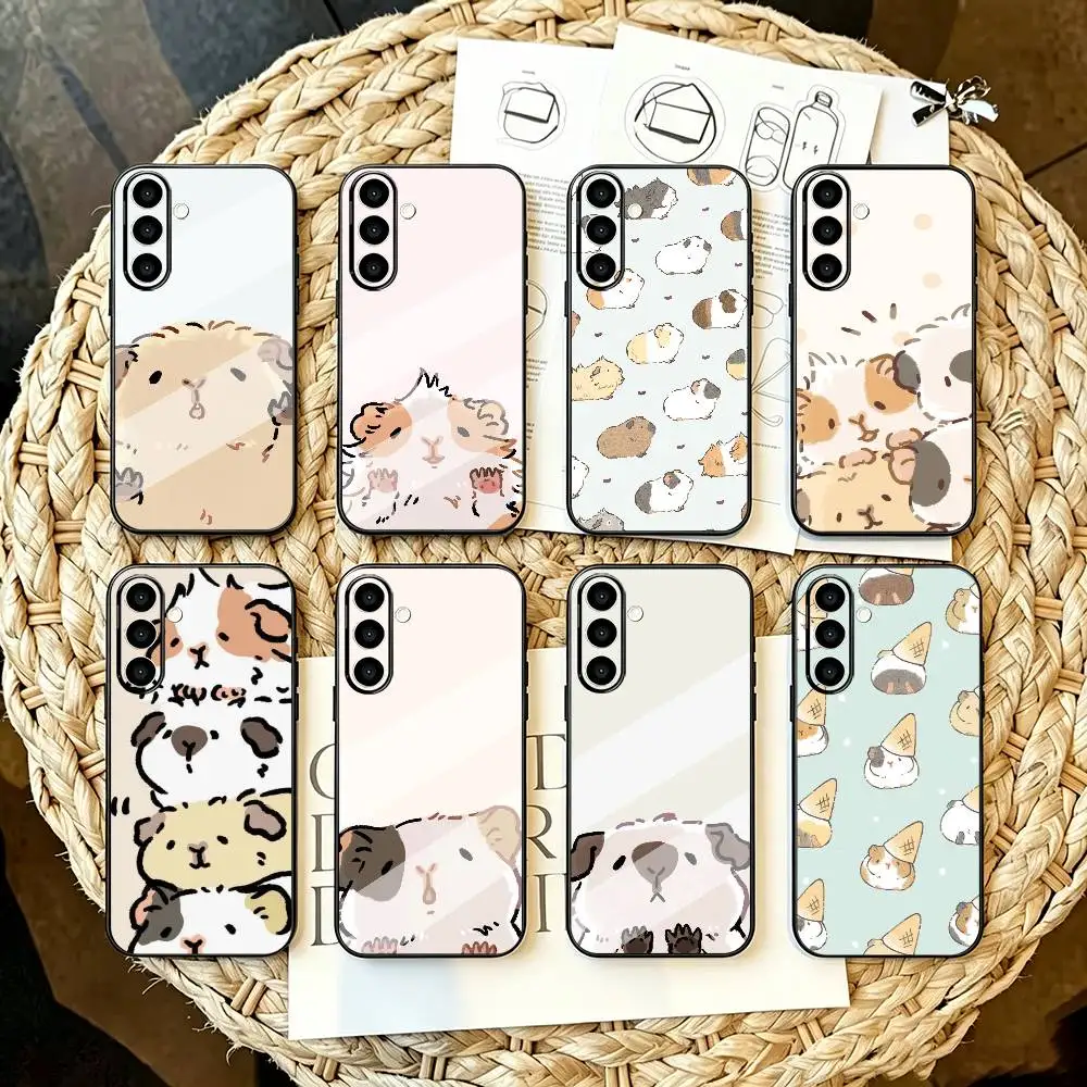 Ins Hottie Cute Guinea Pig For Samsung Galaxy A55 A35 A15 A54 A24 4G A14 A53 A33 A23 5G A52s A42 A32 A71 A51 A21s A50 A30