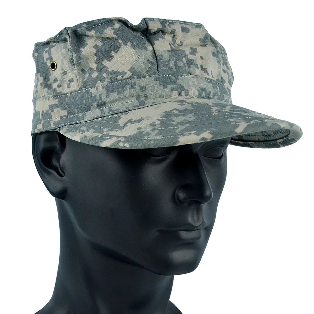 Mege Tactical Military Octagonal Hat Camouflage Multicam Outdoor Hiking US Army Cap Airsoft Paintball Game Field Baseball Cap