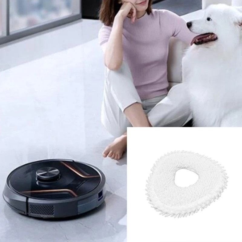 Bộ 4 Robot Quét Quét Máy Hút Bụi Lau Nhà Vải Quét Các Bộ Phận Robot