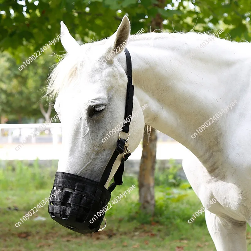 Horse mouth cover Animal mouth cover Pet mouth cover Horse harness Equestrian supplies
