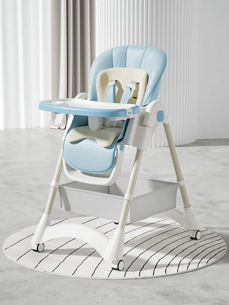 Silla plegable multifuncional para bebé, asiento para bebé, mesa de comedor para niños, silla de uso doméstico