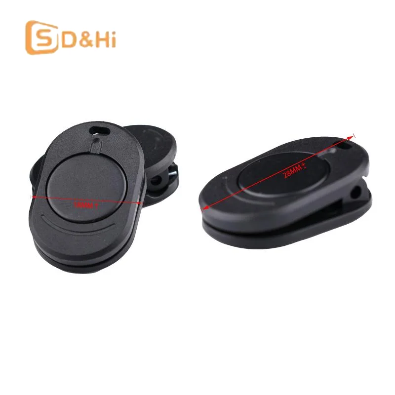 Picture 3: 1/3/5PCS Black Magnetic Back Clip For Wireless Microphone Magnetic Clip Collar Magnet Clip Microphon Live Broadcast Cable Clip