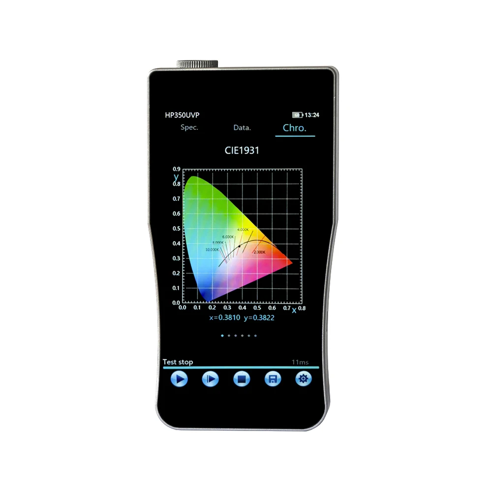 HP350UVP Spectrometer 280-950nm UV Spectrometer UV Plant Light Spectrum Analyzer