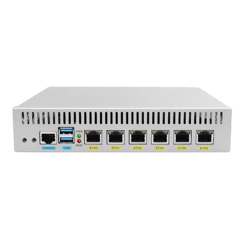 Firewall Appliance J4125 Mini PC Soft Router 4 I225/i226 2.5G LAN PfSense Mini Router Server ESXI