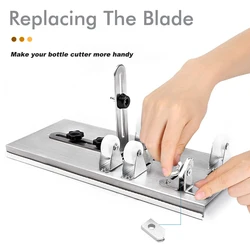 5Pcs New Wine Bottle Cutting Tool Replacement Cutting Head Diamond Cutter Head For Glass Tile Cutter Hand Tool Construction Tool