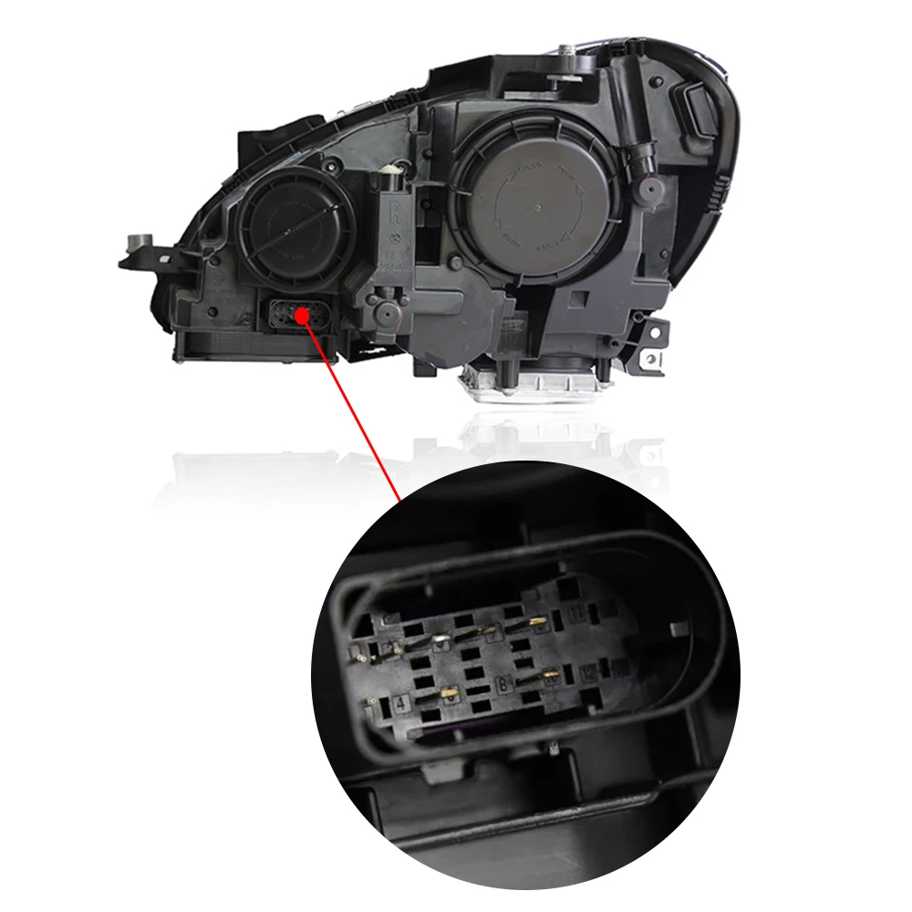 Car Styling Headlight For Benz C Class W204 2011-2014 LED C180 C200 C260 DRL Dynamic Turn Signal Front Lights Xenon Projector