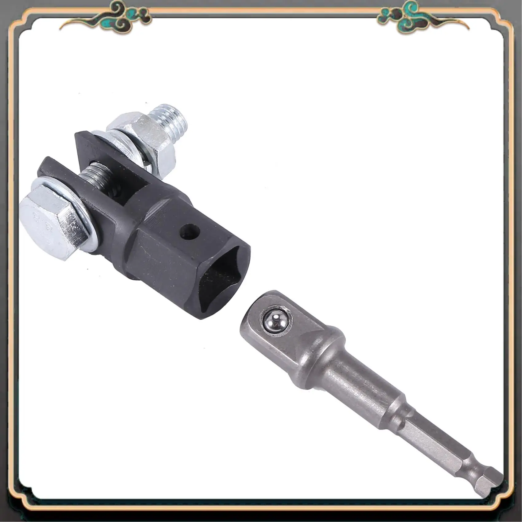 

Universal Scissor Jack Adapter 1/2 Inch Ball Extension Rod Impact Wrench Tool Car Disassemble Tool IJA001