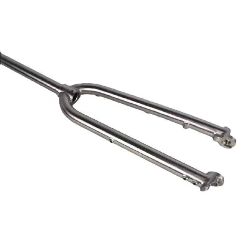 

STLF Custom Titanium Cyclocross Bicycle Fork Thru Axle Gravel Fork Mountain Bicycle Ti Forks