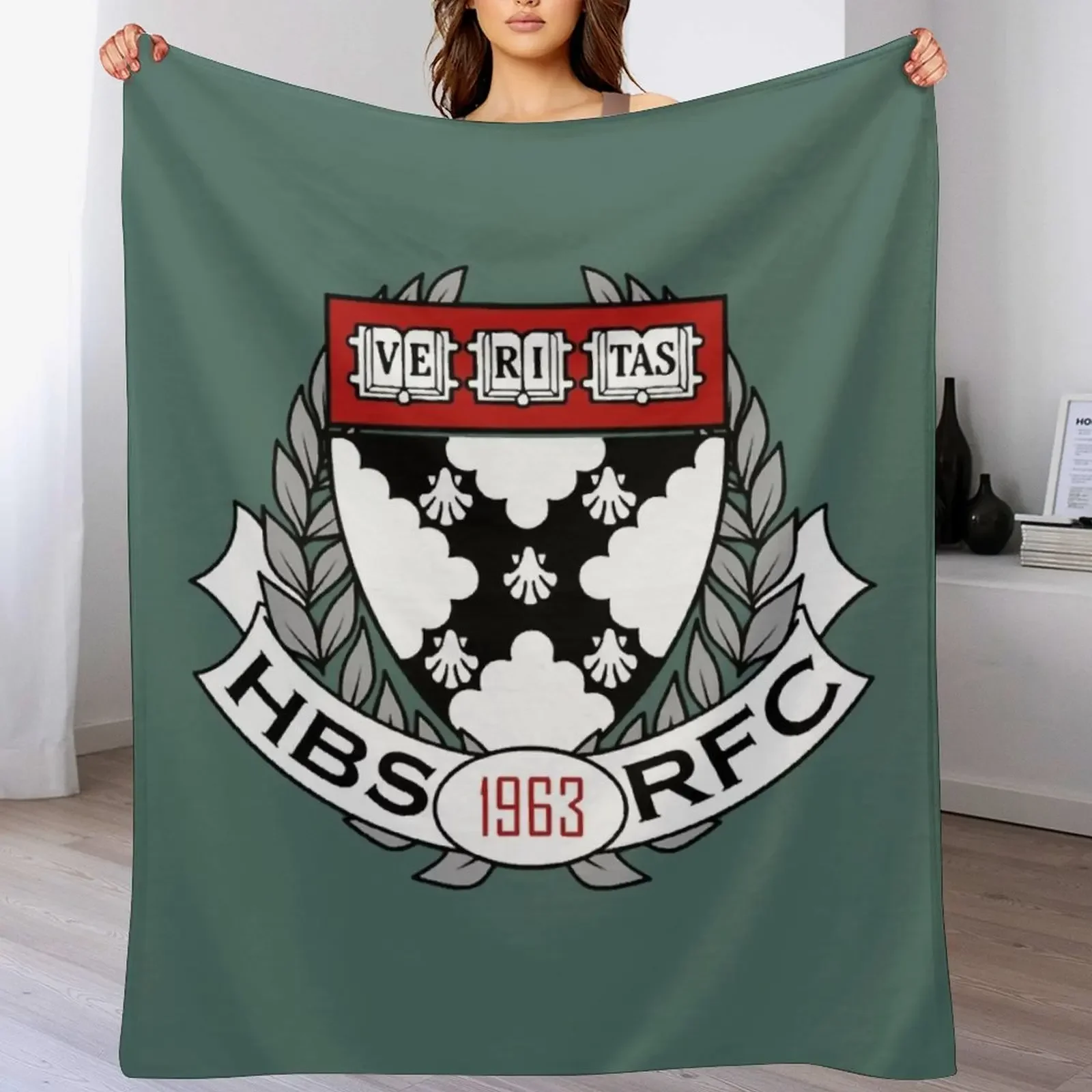 

harvard business school Throw Blanket Tourist Flannels Thins Personalized Gift Blankets