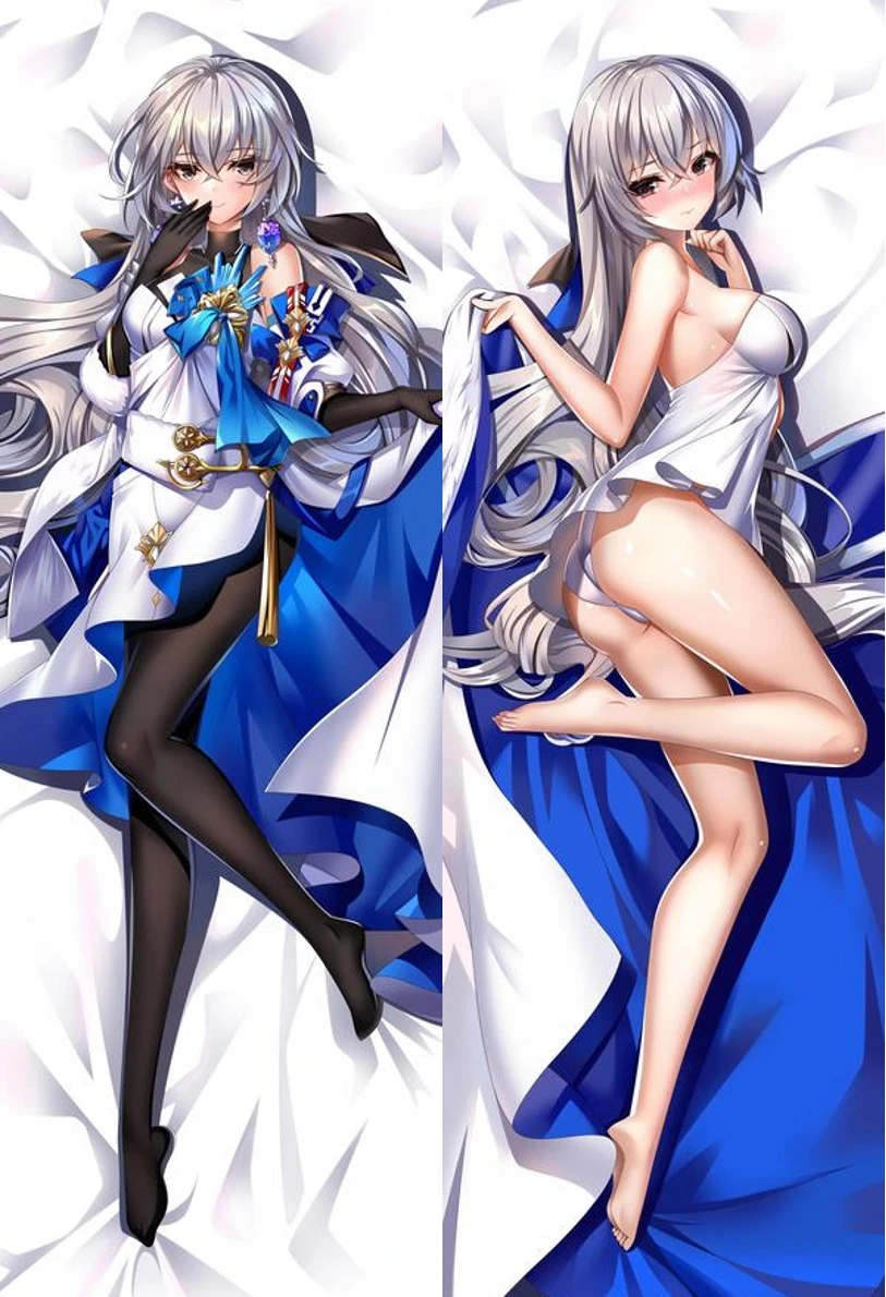 

Game Honkai Impact 3 Bronya Zaychik Dakimakura Pillow Case Cosplay Hugging Body Cartoon Accessories