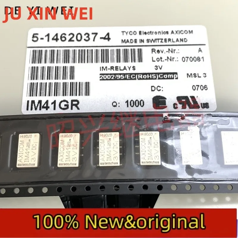 

10 шт. IM41GR IM41 3VDC 100% НОВЫЕ РЕЛЕ с магнитной фиксацией, 8 контактов, 3В