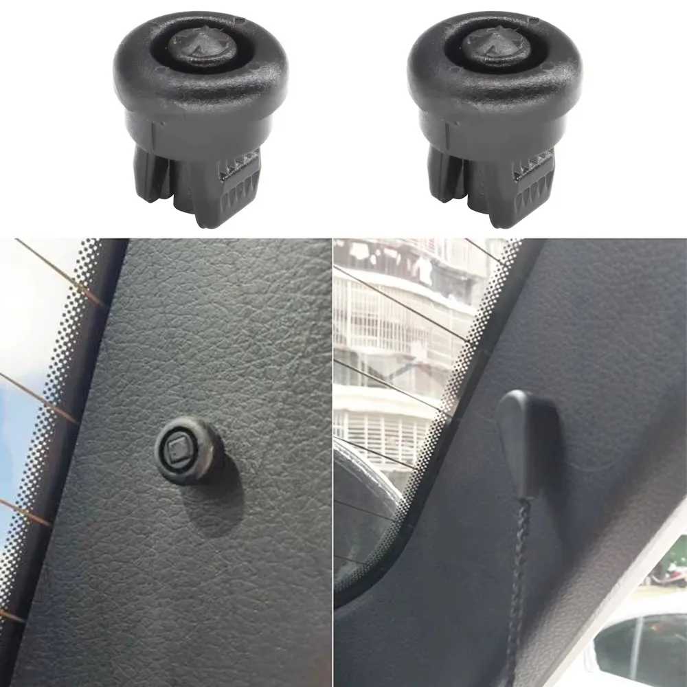 2pc For Renault Clio Megane Scenic Laguna Modus MK1 MK2 MK3 1 2 3 Rear Boot Trunk Parcel Shelf String Hanger Clips 7705099001