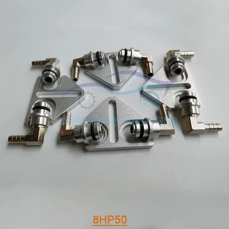 1 ~ 4Set ZF8HP45/70/90 8HP50 Transmissie Olie Wisselaar Connector Voor BMW 3 Serie X3 X4 X5 X7 8Speed Versnellingsbak Olie Transfer connector