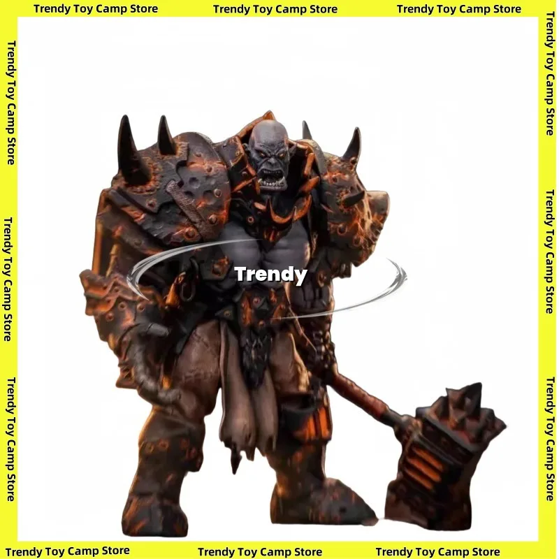 

【В наличии】1/10 Племенная гвардия оригинального серого рыцаря 05 Molten Flame Founders могут перемещать куклы для сбора подарков.