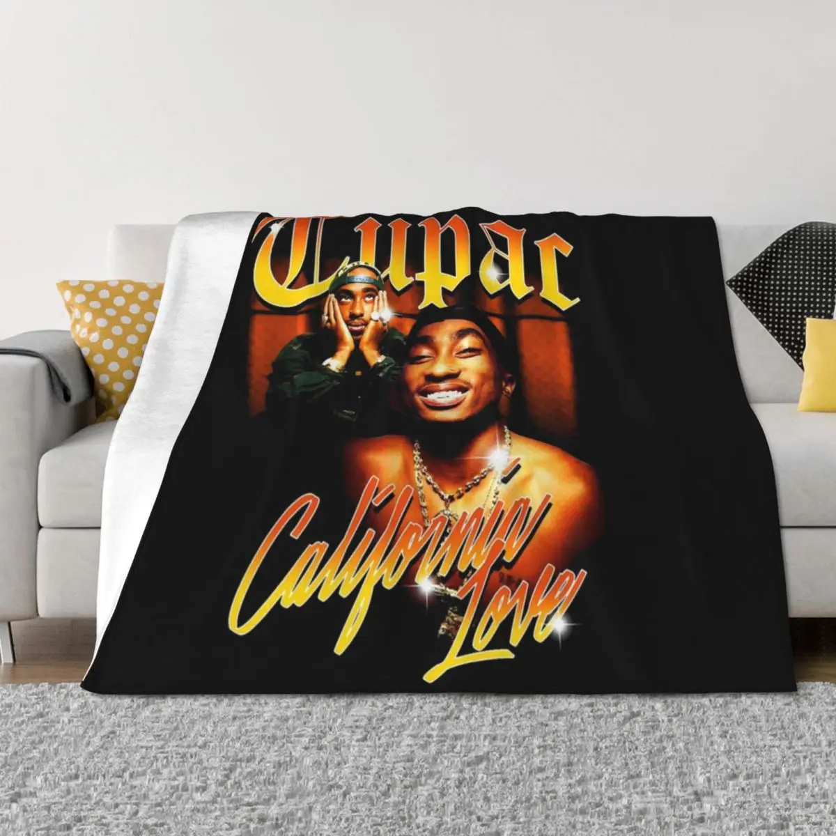 

Hip Hop Trend So Hot Throw Blanket halloween Beautifuls Plaid on the sofa Thin Blankets