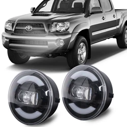 2pcs DRL Front Bumper Driving Lamp LED Fog Lights For Tacoma 2005-2011/ Solara 2004-2006/ Sequoia 2008-2015/ Tundra 2007-2013