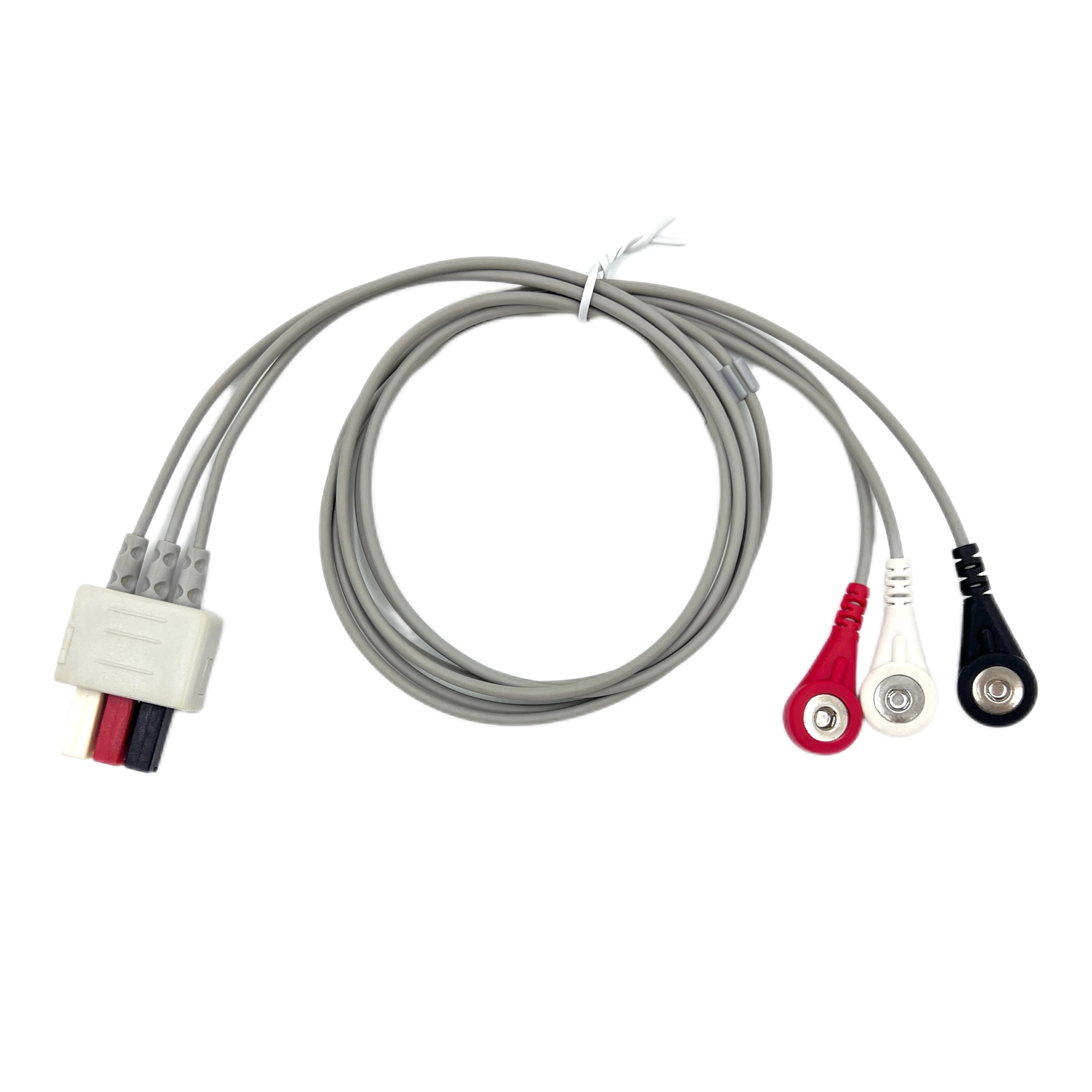 Compatible Mindrays 3 Lead ECG Wire ZE0067 Gray 0.9m