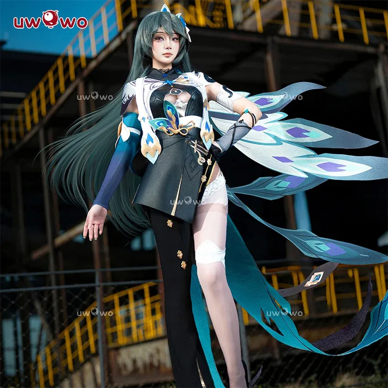 

Qq28LQIN STOCK UWOWO Game Honkai Impact 3: Vita Косплей с головным убором Костюм на Хэллоуин