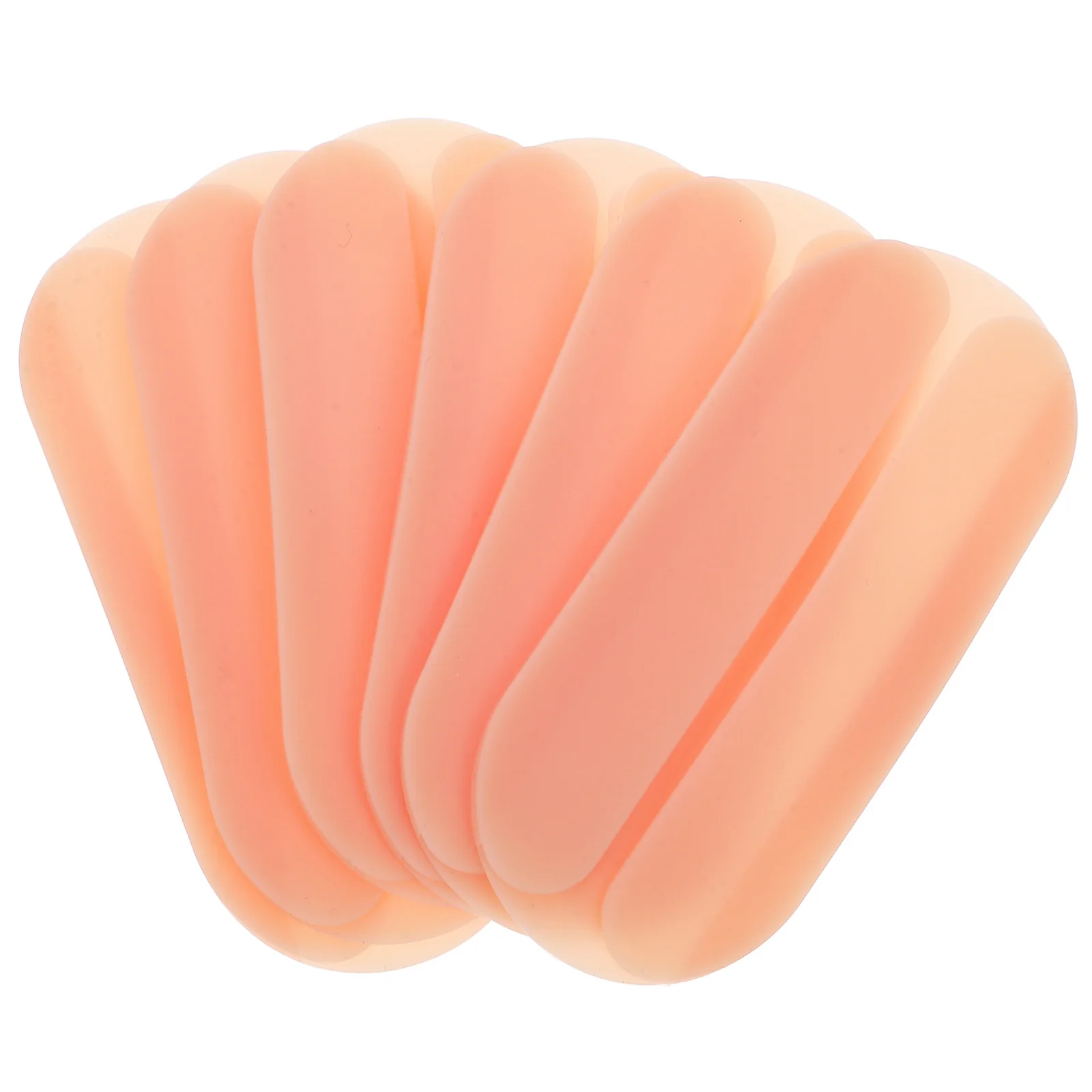 

6pcs Anti-Slip Shoulder Pads Invisible Silicone Women Shoulder Push Up Pads Stretch Washable Reusable For Daily Wear Enhancer