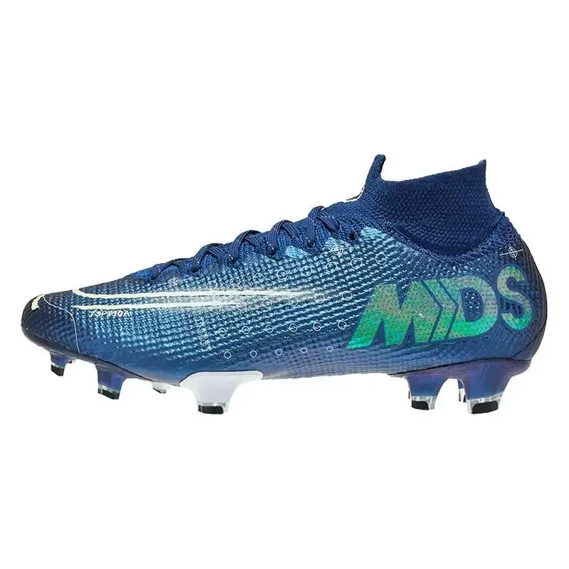 Nike Nike Mercurial Superfly 7 Elite MDS FG Anti-slip and wear-resistant football shoes for men and women, blue BQ5469-401