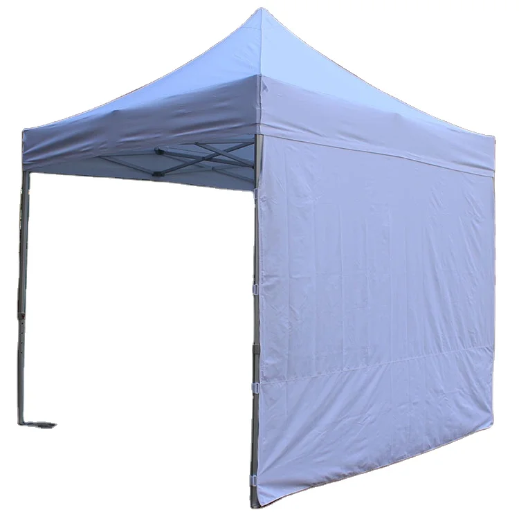qm-Commercial Grade Custom Aluminum Gazebo Waterproof Printed Outdoor Canopy Tents PVC Window UV Protection Flame Retardant！