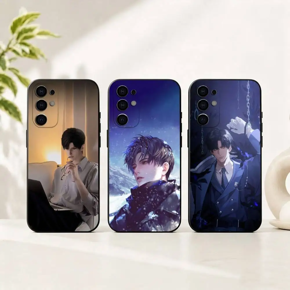 Zayne Love Deepspace gift Phone Case For Samsung S25,S24,S21,S22,S23,S30,Ultra,S20,Plus,Fe,Lite,Note,10,Black Cover