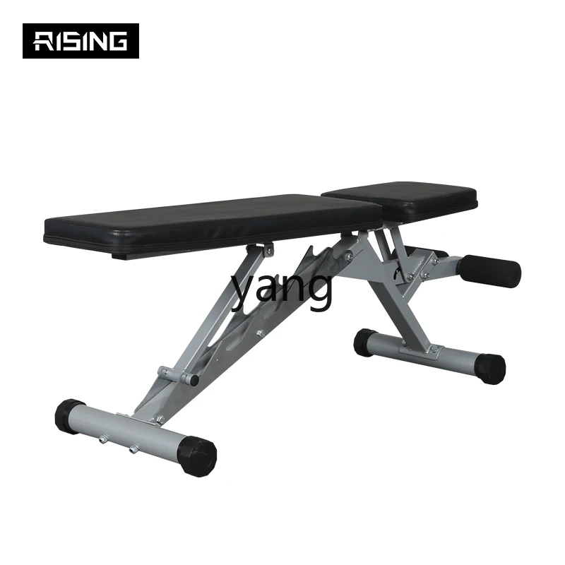 

Yjq Sit-Ups Fitness Equipment Commercial Folding Dumbbell Stool Home Multifunction Fitness Chair Abdominal Board