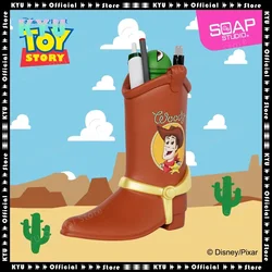 Soap Studio Disney Toy Story Series The Secret Pen Container Of Woody Boots; Woody Boot Pen Container Anime Toy Story Around.