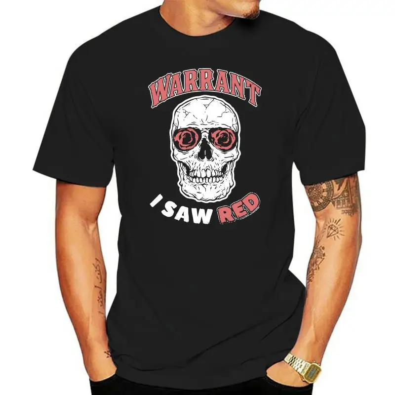 Warrant Band T-Shirt I Saw Red Smoke Tee