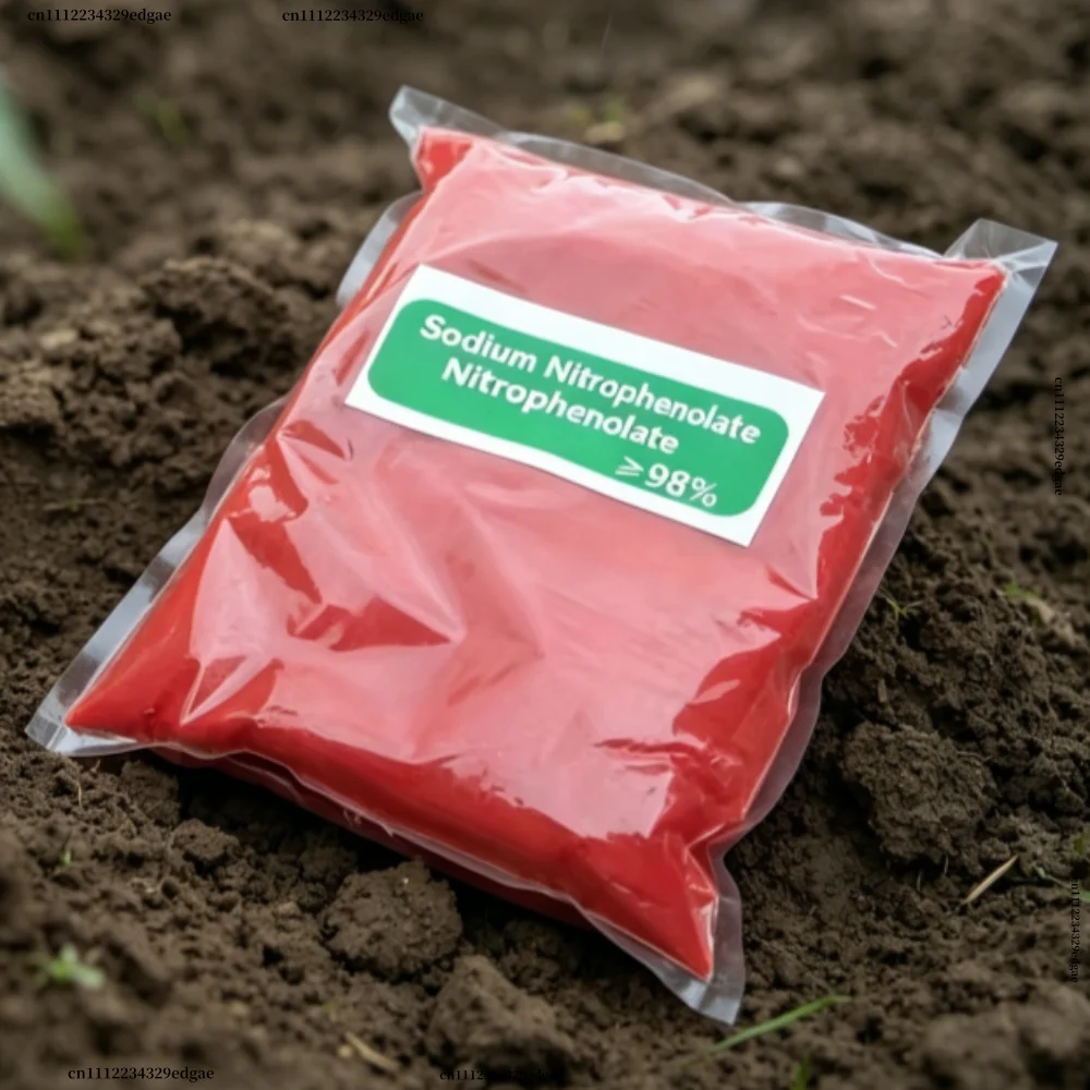 98% Sodium Nitrophenolate Foliar Fertilizer, Growth Regulator for Potted Ornamental Flowers, Promote Flowering & Strong Growth