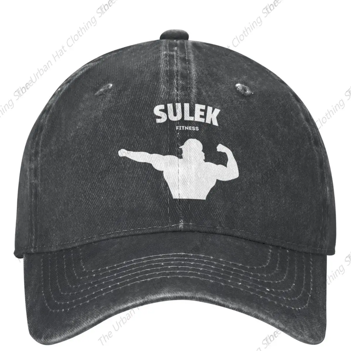 

Sam Sulek Iconic Pose Baseball Cap Gym Sport Women Men Classic Distressed Snapback Trucker Hat Men Women Outdoor