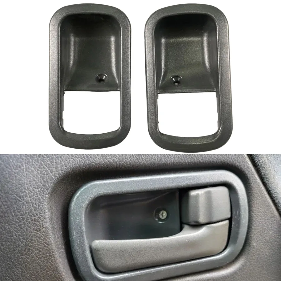 Car Interior Inner Door Handle Trim Plate Bezel Cover Left or Right Side For TOYOTA HIACE LH113 1990-2004 Car Inside Accessories