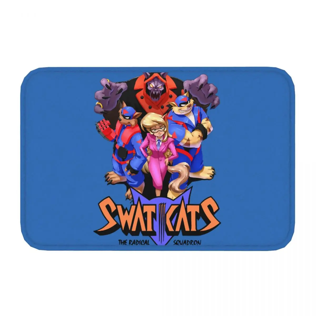 Swat Kats Bedroom Mat Elite Team Doormat Flannel Carpet Balcony Rug Home Decoration