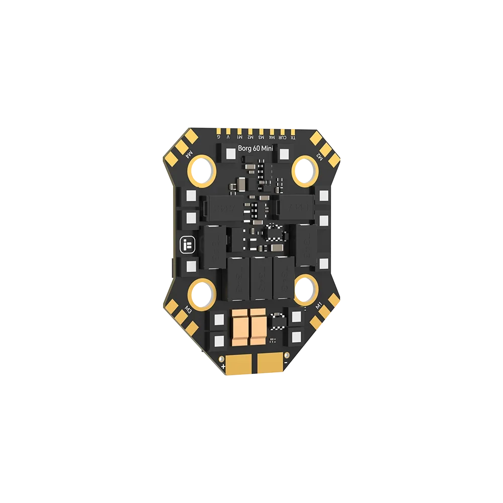 iFlight Borg 60 Mini ESC 4-IN-1 2-6S مع فتحات تثبيت 20 × 20 مم لأجزاء FPV
