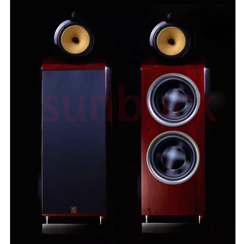 10 inch 300W Bass Speaker Audiophile Home Theater hifi wooden Cabinet Tower Passive 3 way Floor Standing Speakers AIYIMA SMSL
