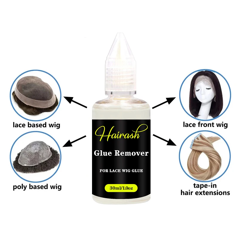 Wig Install Kit Custom Logo Lace Glue Waterproof Glue Remover Hair Wax Stick Growth Oil Edge Control Glue Pen For Front Wigs