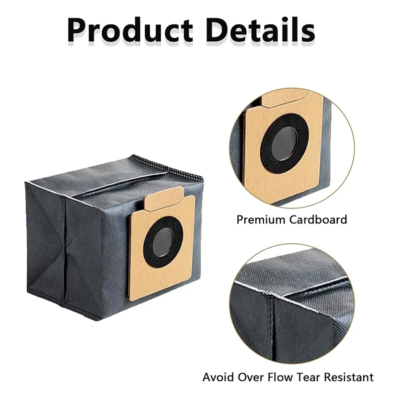 قطع غيار A94E لـ Eufy X8 Pro/ X8 Pro SES مجموعة ملحقات المكنسة الكهربائية، الفرشاة الرئيسية، الفرش الجانبية، وسادات قماش الممسحة