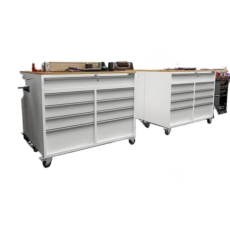 Heavy Duty Tool Box Workshop Auto Repair Repair Multi Trolley Mobile Workbench