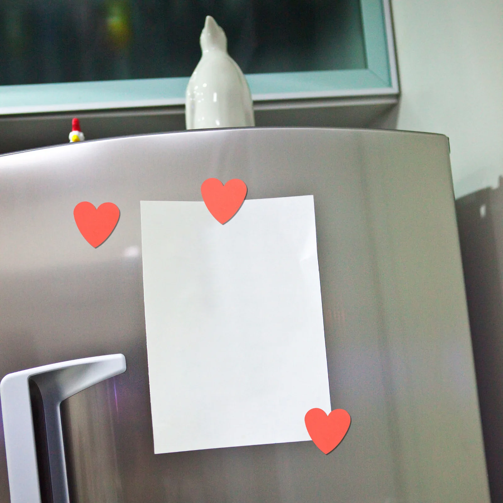 

12Pcs Heart-Shaped Refrigerator Magnets Colorful Magnetic Stickers for Fridge Whiteboard Adsorption Sticker