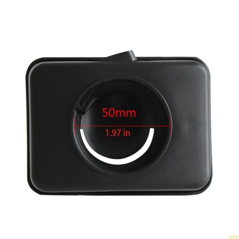 A0NC العالمي مكنسة كهربائية المضيف موصل طقم محوّل قاعدة مربعة واجهة حربة فتحة مرفق سهلة لاستبدال 1.97''