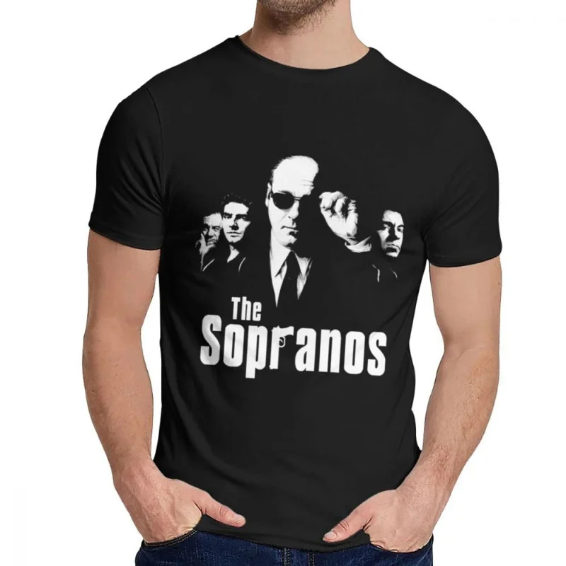 

New Design The Sopranos T Shirt Men Leisure 100% Pure Cotton Clothes O-neck