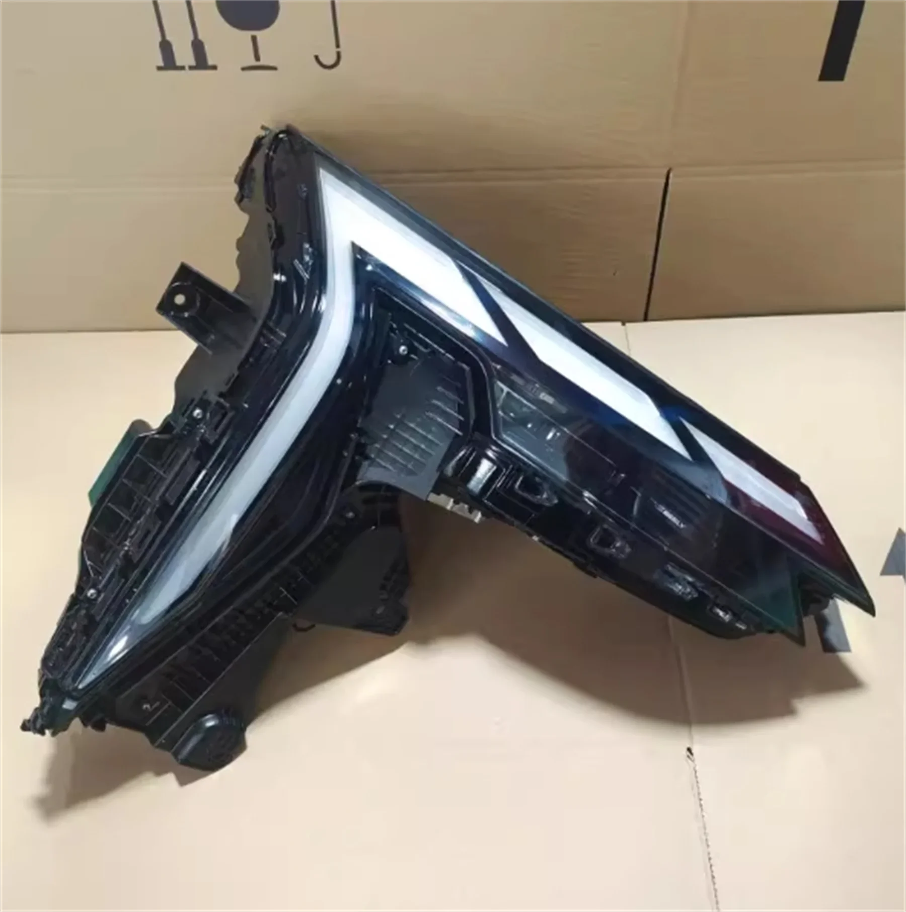 Car Headlight headlamp for Geely Atlas L proton X70 2023 LED Daytime Running DRL Turn signal