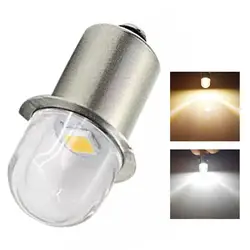 LED Miniature Lamp 3/12V P13.5S Warm White Color For Flashlight Replacement Bulb LED Torches Work Light