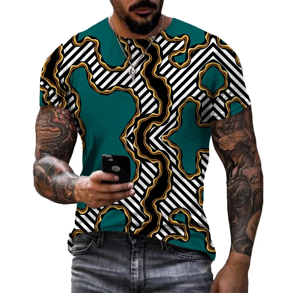 New 3D Print Hip Hop Fashion Men Women T-shirt Plus Size S-7XL Four Seasons Casual Oversized Streetwear Summer Round Neck