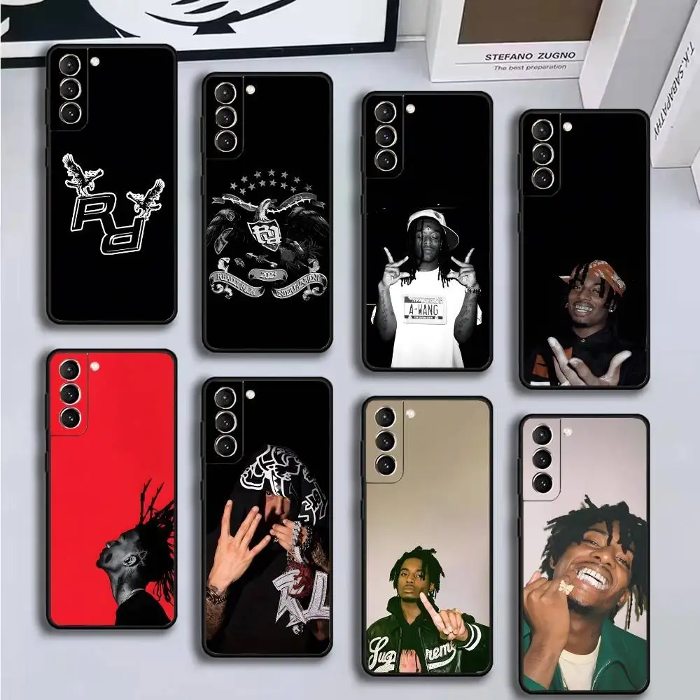 

KanKan Rapper R.R Phone Case For Samsung GalaxyA13,21s,22,31,32,52,53,71,72,73,Soft Black Cover