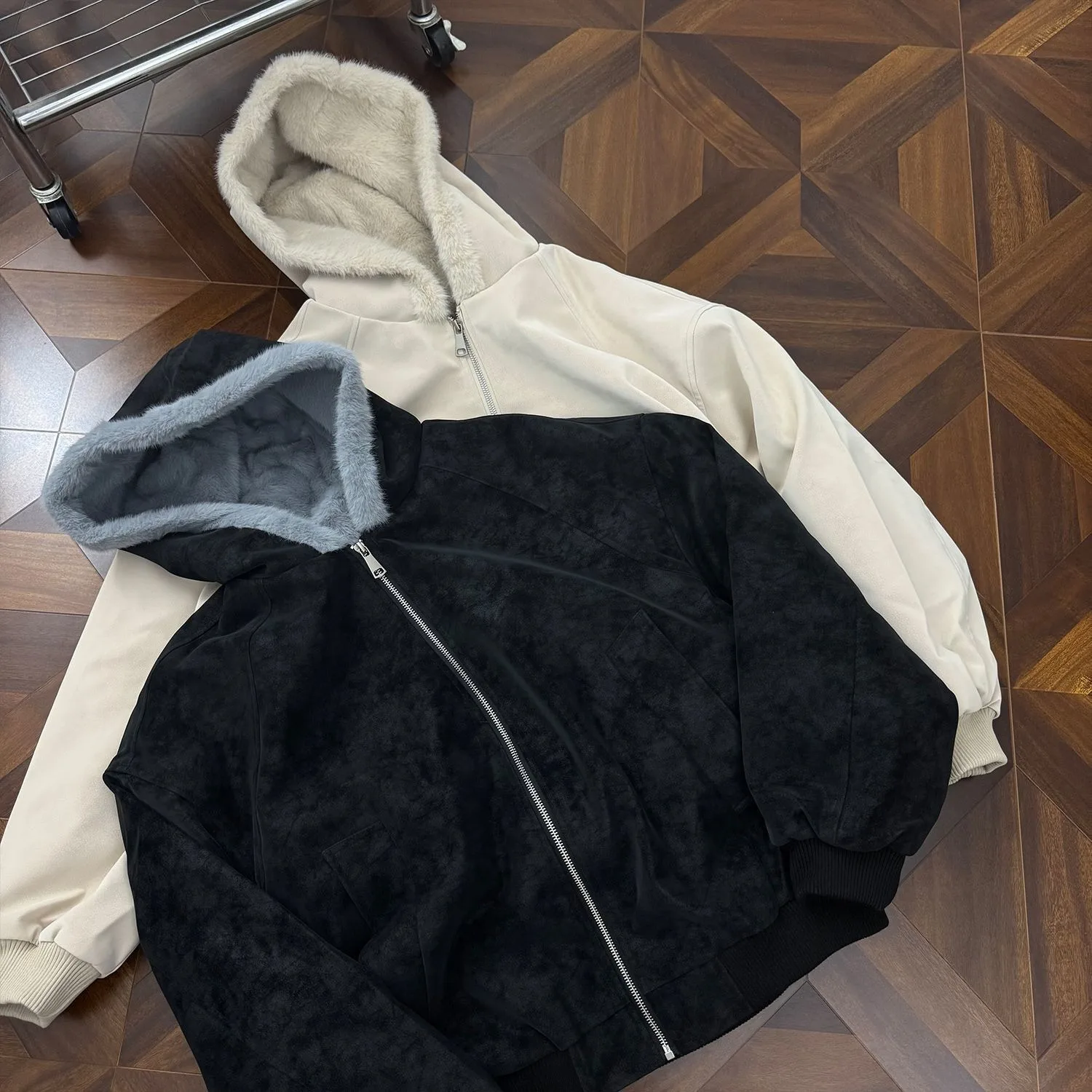 Fashionable Harajuku Lazy Trendy New Artistic Style Ins Versatile Simple Trendy Coat