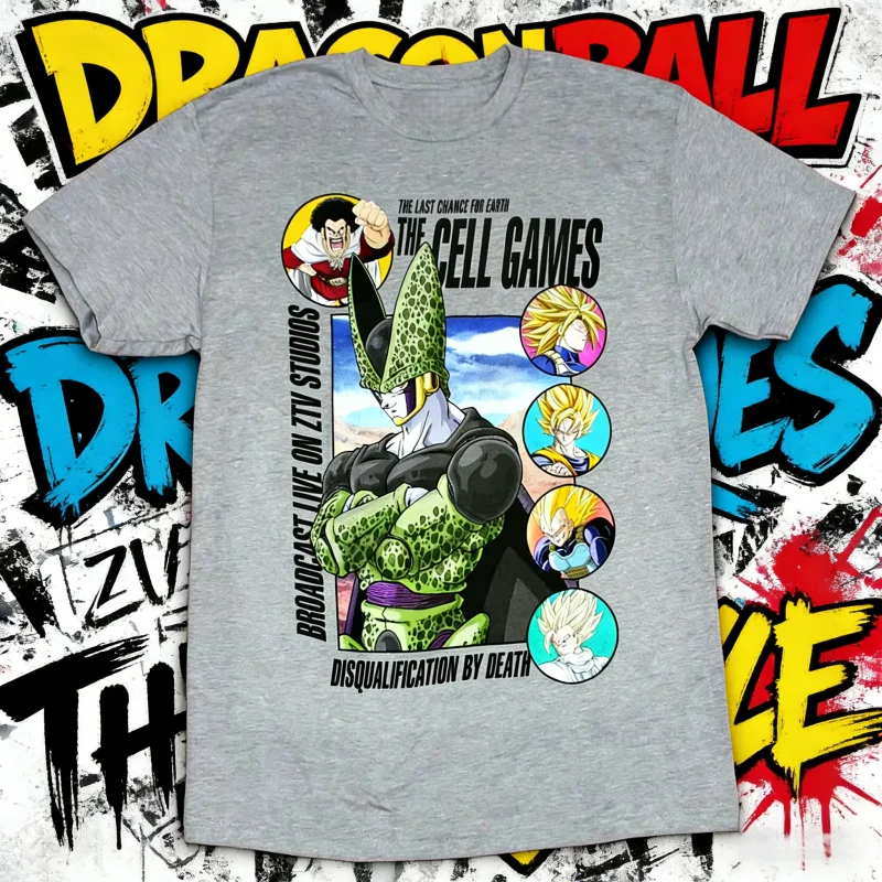 2026 Sommer Dragon Ball Super Chibi Beerus & Champa Zerstörungsgötter 100% Baumwolle Frontprint Vintage Unisex T-Shirt für DBZ-Fans
