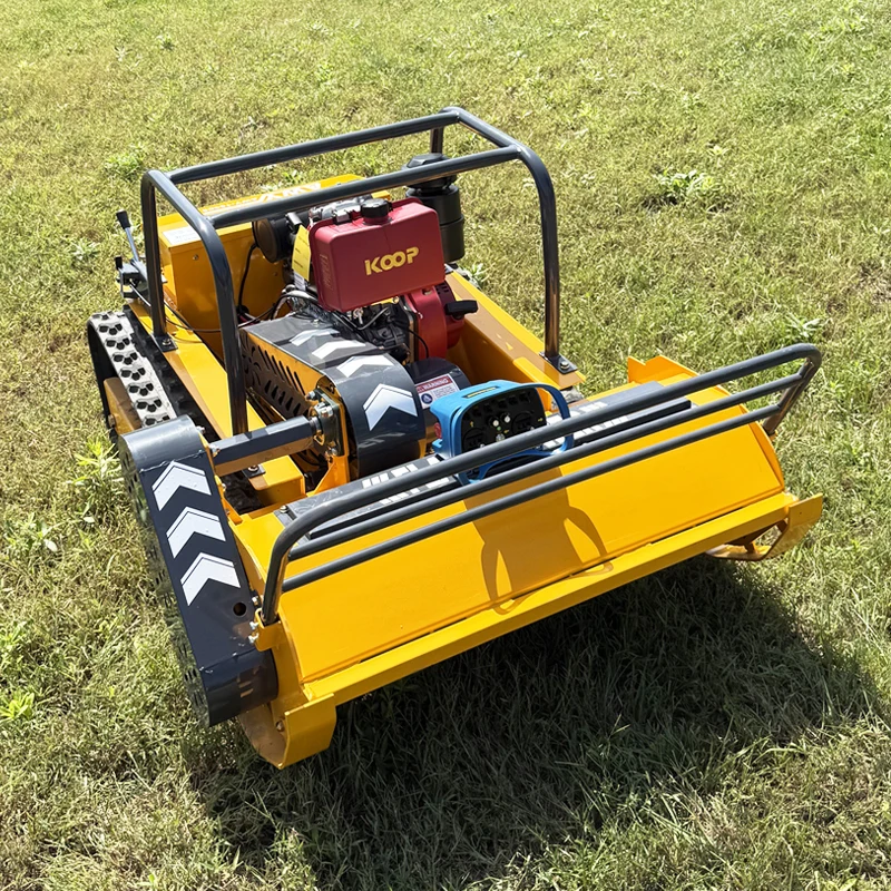 Customized Self-propelled brushless motor lawn mowing robot Y-shaped blades factory direct sales suitable for all terrains